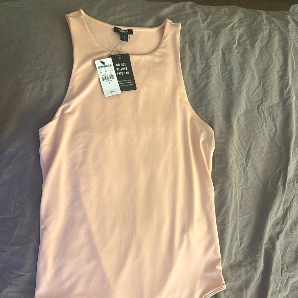 NWT Express Body Contour High Neck Body Suit size S
